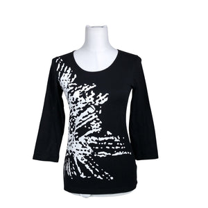 Unisex Nanso - Trikotaažist pluus, suurus 36 - Must (1)
