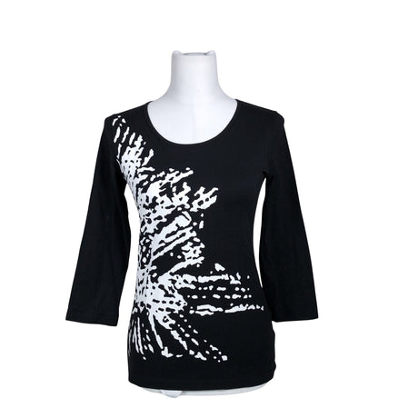Unisex Nanso - Trikotaažist pluus, suurus 36 - Must ()