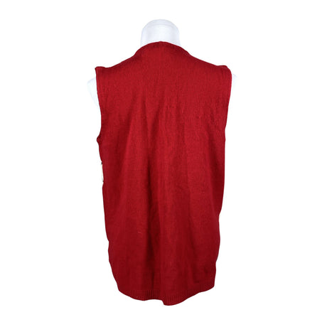 Unisex Pierre Cavallo - Kootud vest, suurus M - Punane (2)