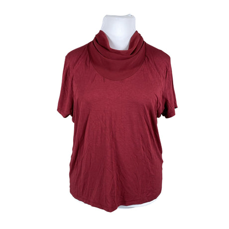 Unisex Mosaic - T-särk, suurus 44 - Veinipunane ()