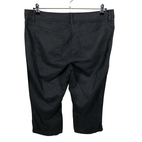 Unisex Voglia - Teksast poolpikad püksid, suurus 46 - Must (2)