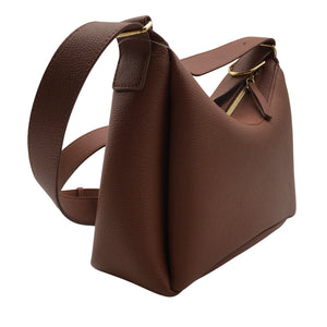 Unisex Poléne - Õlakott, suurus Midi - Pruun (2)