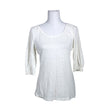 Unisex Turnover - T-särk, suurus 36 - Looduslik valge ()
