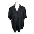 Unisex Weekday - Lühikeste käistega pluus, suurus 38 - Must ()