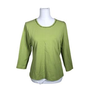 Unisex Gerry Weber - Trikotaažist pluus, suurus 40 - Roheline (1)