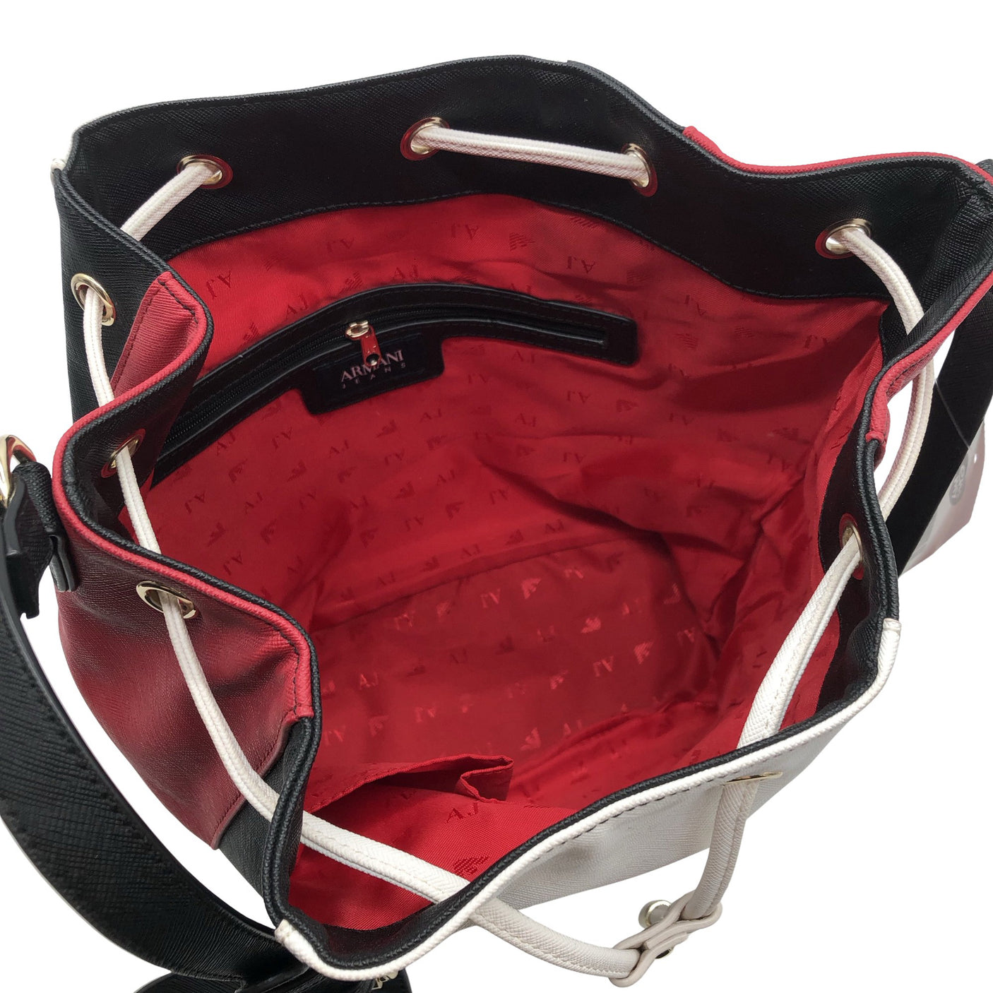 Unisex Armani Jeans - Õlakott, suurus Maxi - Punane (3)