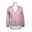 Unisex August Silk - Kardigan, suurus 38 - Heleroosa ()