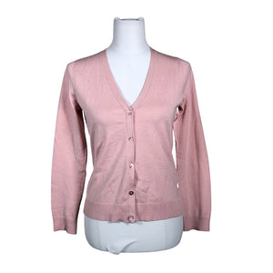 Unisex August Silk - Kardigan, suurus 38 - Heleroosa (1)