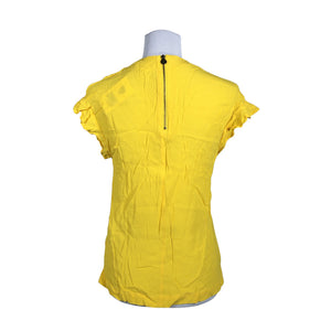 Unisex Dante 6 - Lühikeste käistega pluus, suurus 34 - Kollane (2)