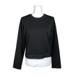 Unisex Luhta - Dressikangast pluus, suurus 38 - Must ()