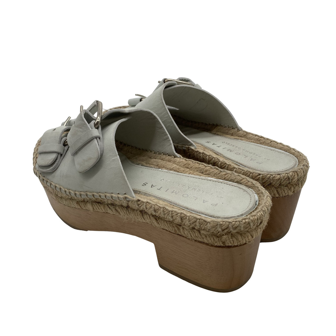 Unisex Paloma Barcelo - Kontsaga rihmikud, suurus 38 - Beige (3)