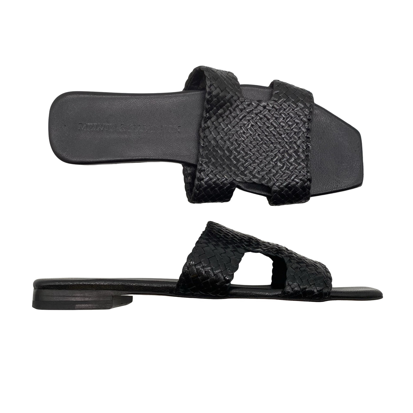 Unisex Melvin & Hamilton - Rihmikud, suurus 38 - Must (1)