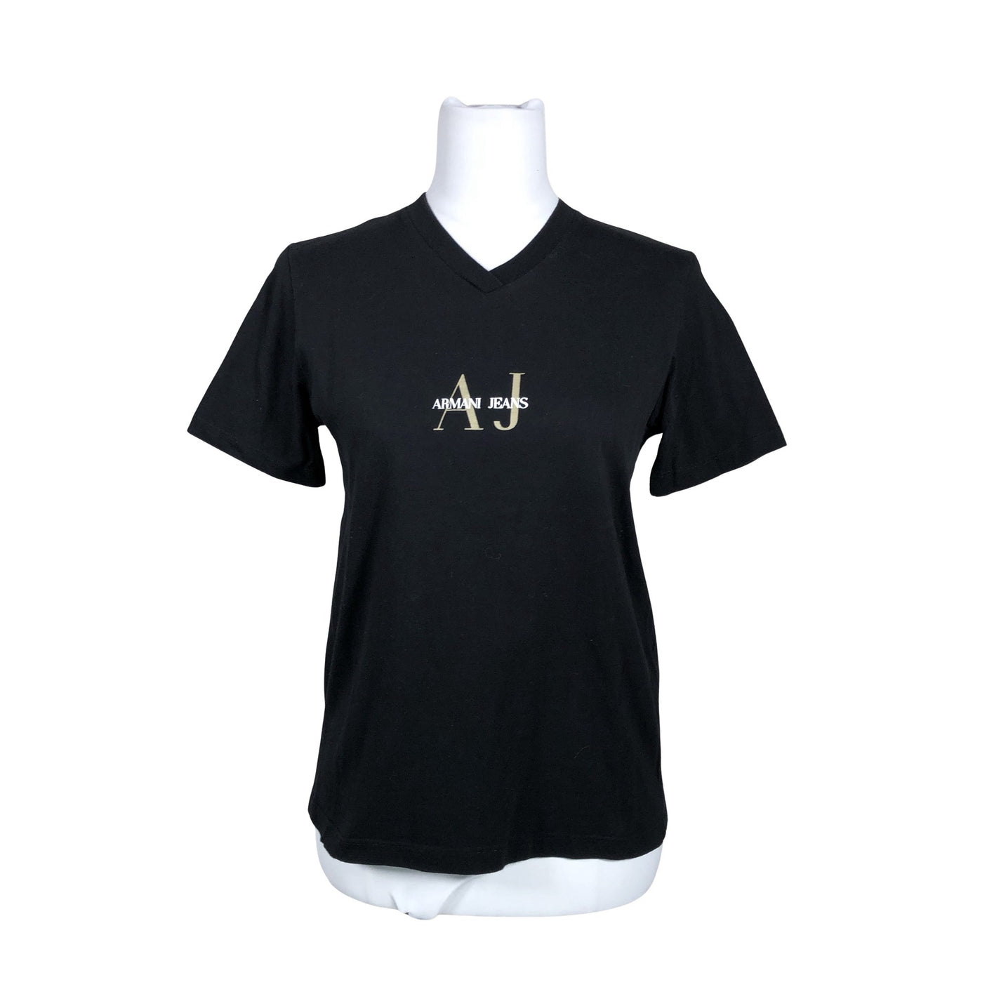 Unisex Armani Jeans - T-särk, suurus 40 - Must (1)