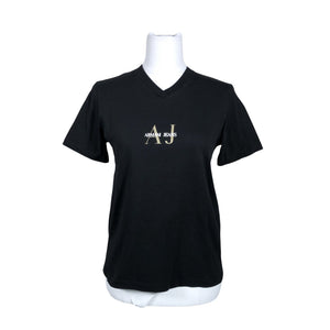 Unisex Armani Jeans - T-särk, suurus 40 - Must (1)