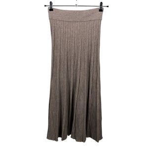 Unisex Piironki - Kootud seelik, suurus 36 - Pruun (1)