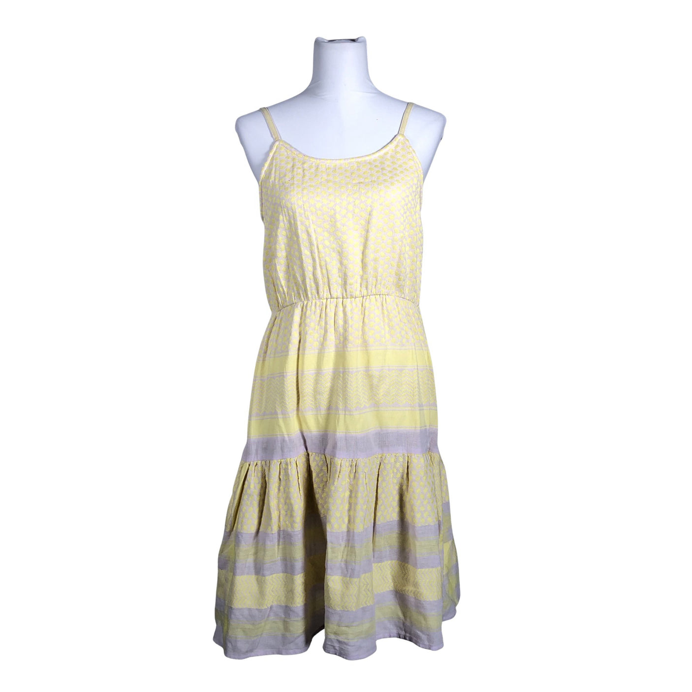 Unisex Summery Copenhagen - Mitteveniv kleit, suurus 38 - Kollane (1)