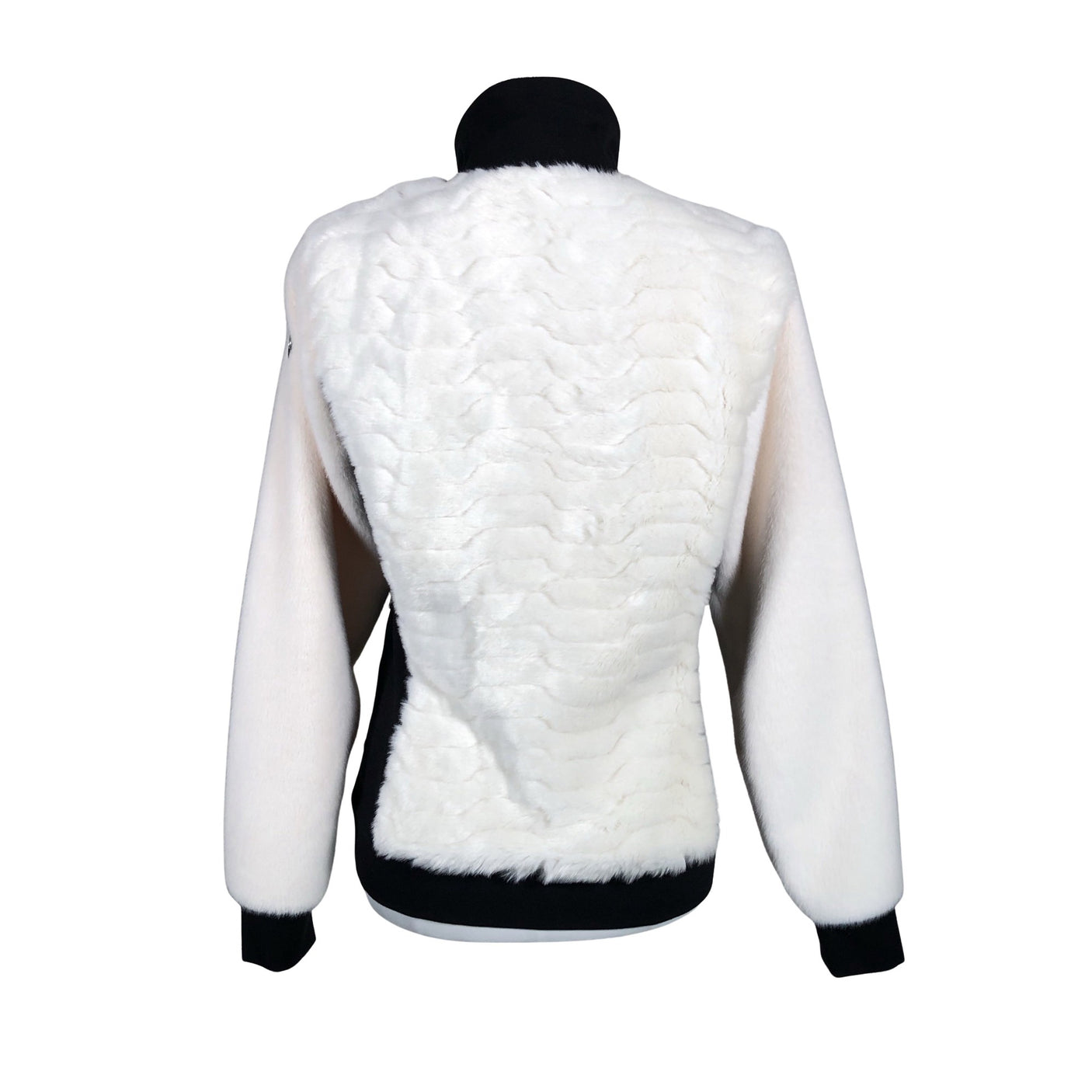 Unisex Luhta - Kunstkarusnahast mantel, suurus 36 - Looduslik valge (2)