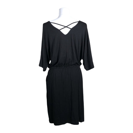 Unisex Ril's - Trikotaažist kleit, suurus 40 - Must (2)