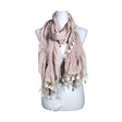 Unisex Zay - Õhuke sall, suurus Midi - Heleroosa ()