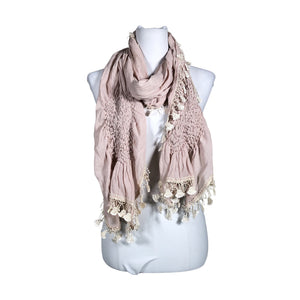 Unisex Zay - Õhuke sall, suurus Midi - Heleroosa (1)