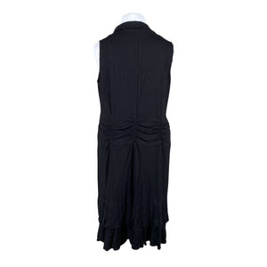 Unisex Voglia - Trikotaažist kleit, suurus 46 - Must (2)