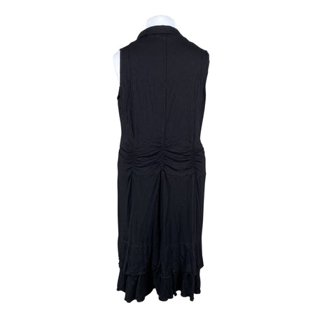 Unisex Voglia - Trikotaažist kleit, suurus 46 - Must (2)