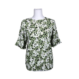 Unisex Marimekko - Lühikeste käistega pluus, suurus 38 - Roheline (1)