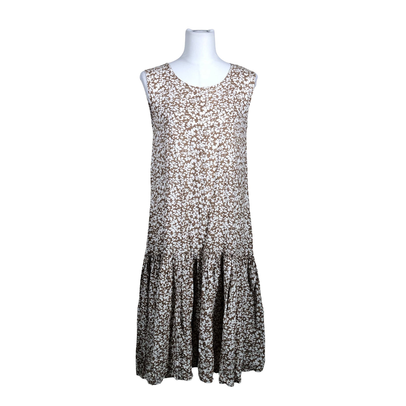 Unisex Claire.dk - Mitteveniv kleit, suurus 36 - Pruun (1)