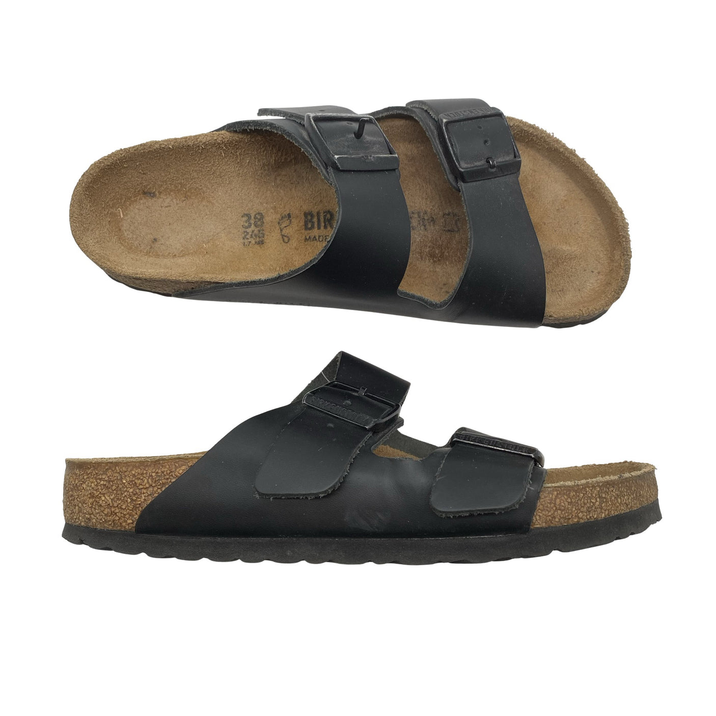 Unisex Birkenstock - Rihmikud, suurus 38 - Must (1)