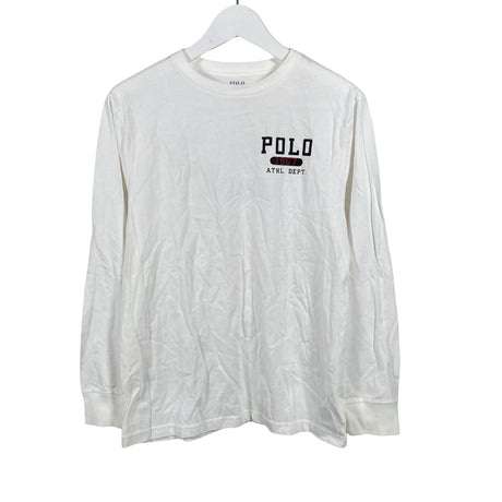 Unisex Polo Ralph Lauren - Trikotaažist pluus, suurus 158 - 164 - Valge ()