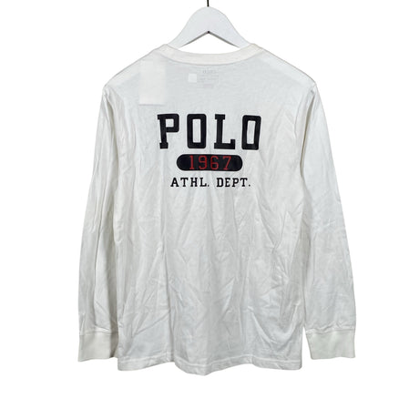 Unisex Polo Ralph Lauren - Trikotaažist pluus, suurus 158 - 164 - Valge (2)