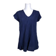 Unisex The Masai - Lühikeste käistega pluus, suurus 36 - Sinine ()