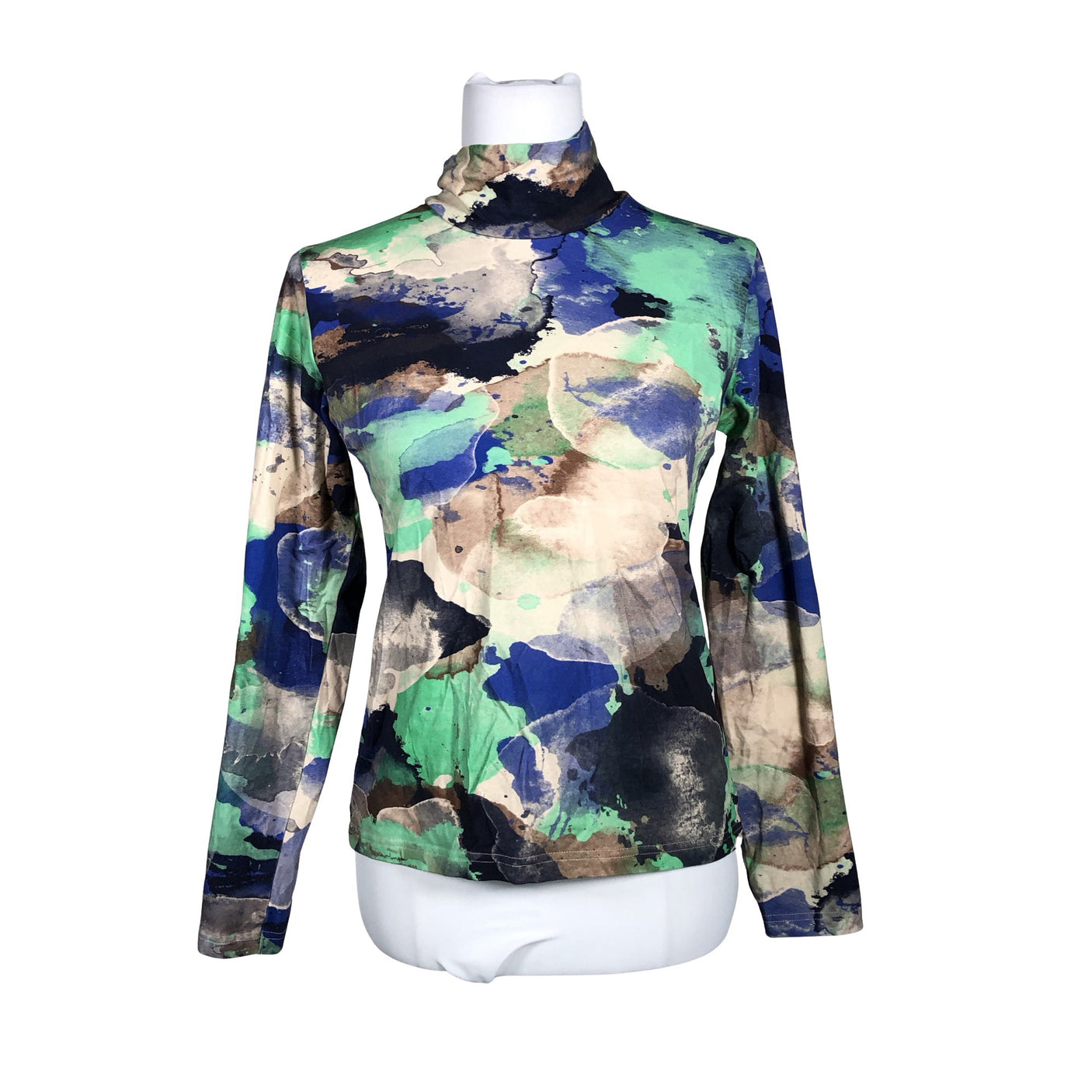 Unisex Nanso - Trikotaažist pluus, suurus 36 - Sinine (1)
