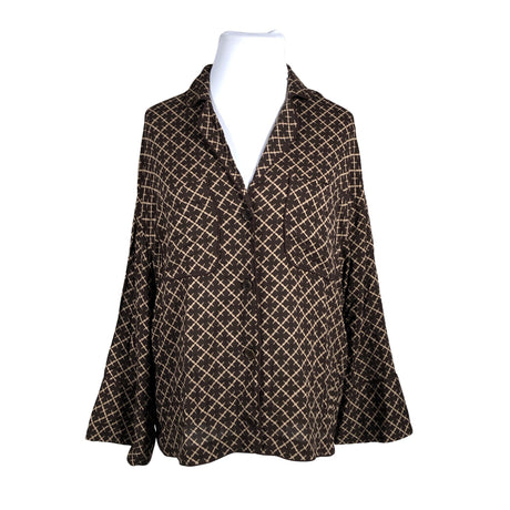 Unisex by Malene Birger - Pluus, suurus 42 - Pruun ()
