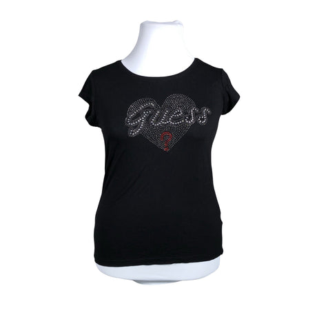 Unisex Guess - T-särk, suurus 42 - Must ()