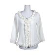 Unisex Kriss - Pluus, suurus 38 - Valge ()