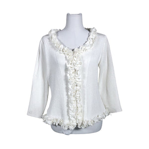 Unisex Kriss - Pluus, suurus 38 - Valge (1)
