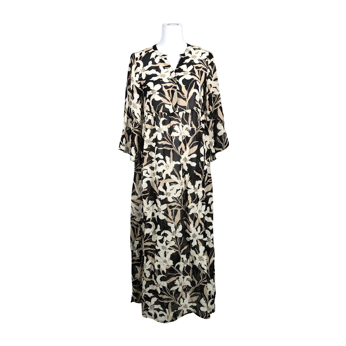 Unisex Part two - Õhuke kleit, suurus 34 - Must (1)