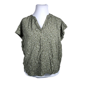 Unisex Esprit - Lühikeste käistega pluus, suurus 42 - Roheline (1)