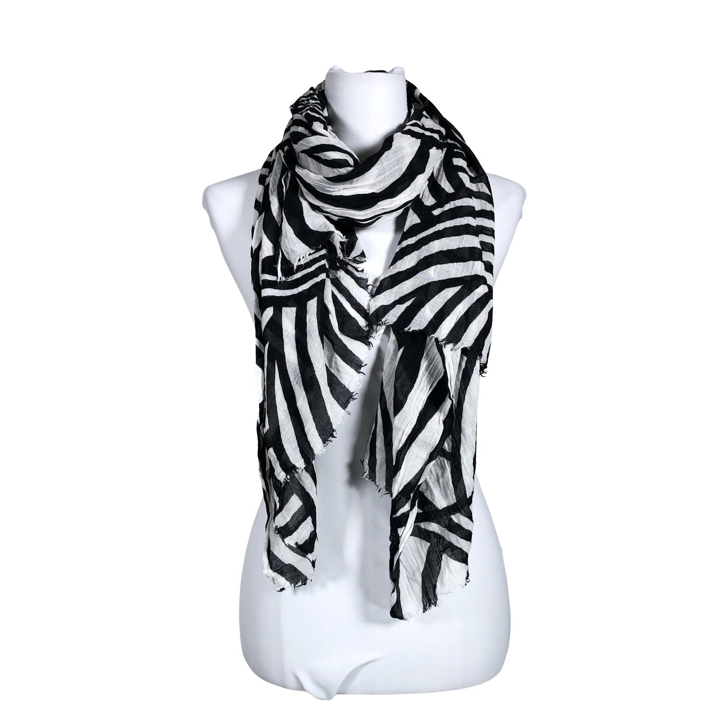 Unisex Marimekko - Õhuke sall, suurus Midi - Valge (1)