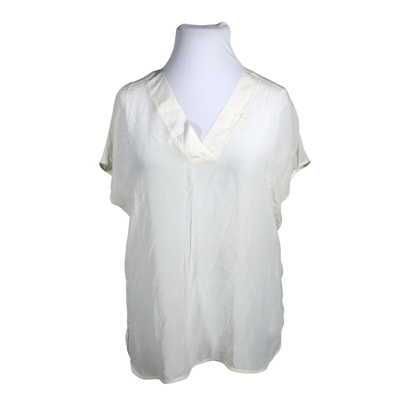 Unisex Marella - Lühikeste käistega pluus, suurus 42 - Valge (1)