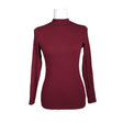 Unisex NOSH - Trikotaažist pluus, suurus 36 - Veinipunane ()