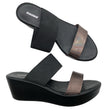 Unisex Graceland - Kiilkontsaga rihmikud, suurus 38 - Must ()