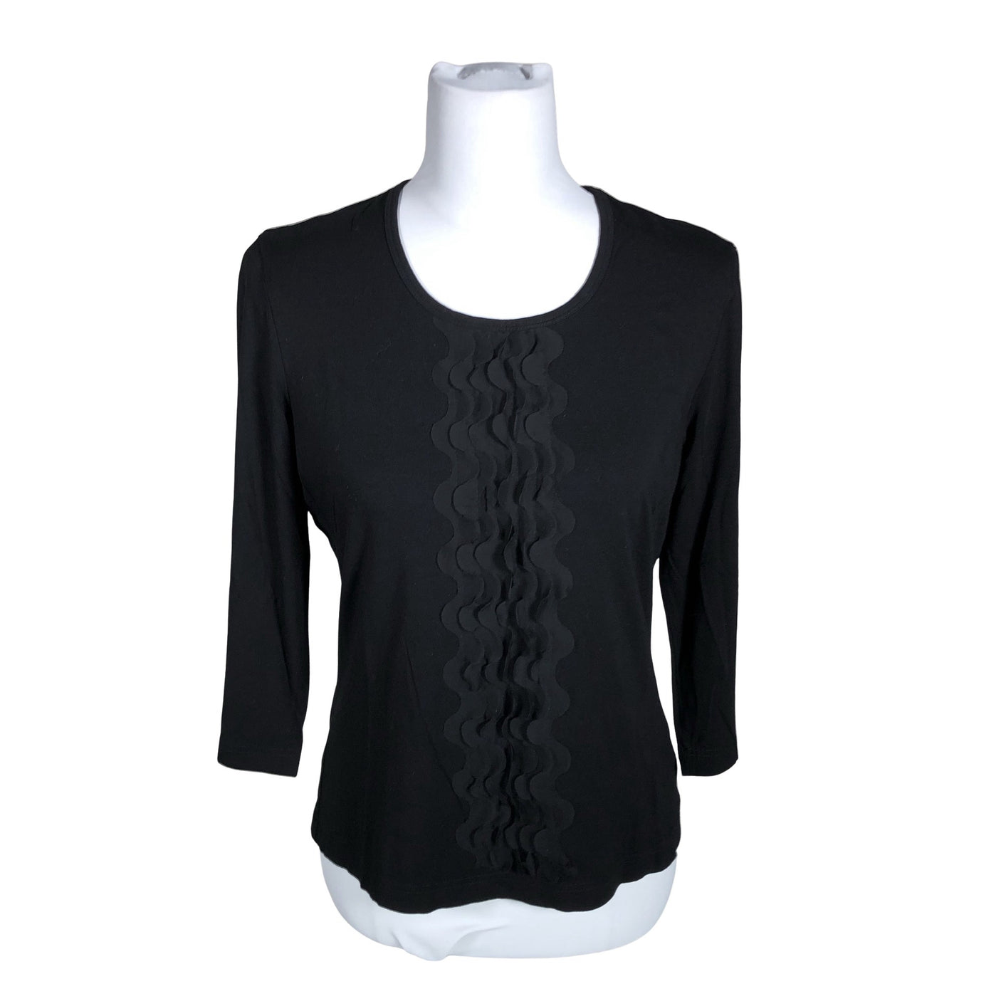 Unisex Gerry Weber - Trikotaažist pluus, suurus 36 - Must (1)