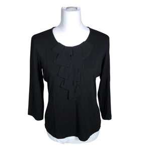 Unisex Gerry Weber - Trikotaažist pluus, suurus 36 - Must (1)