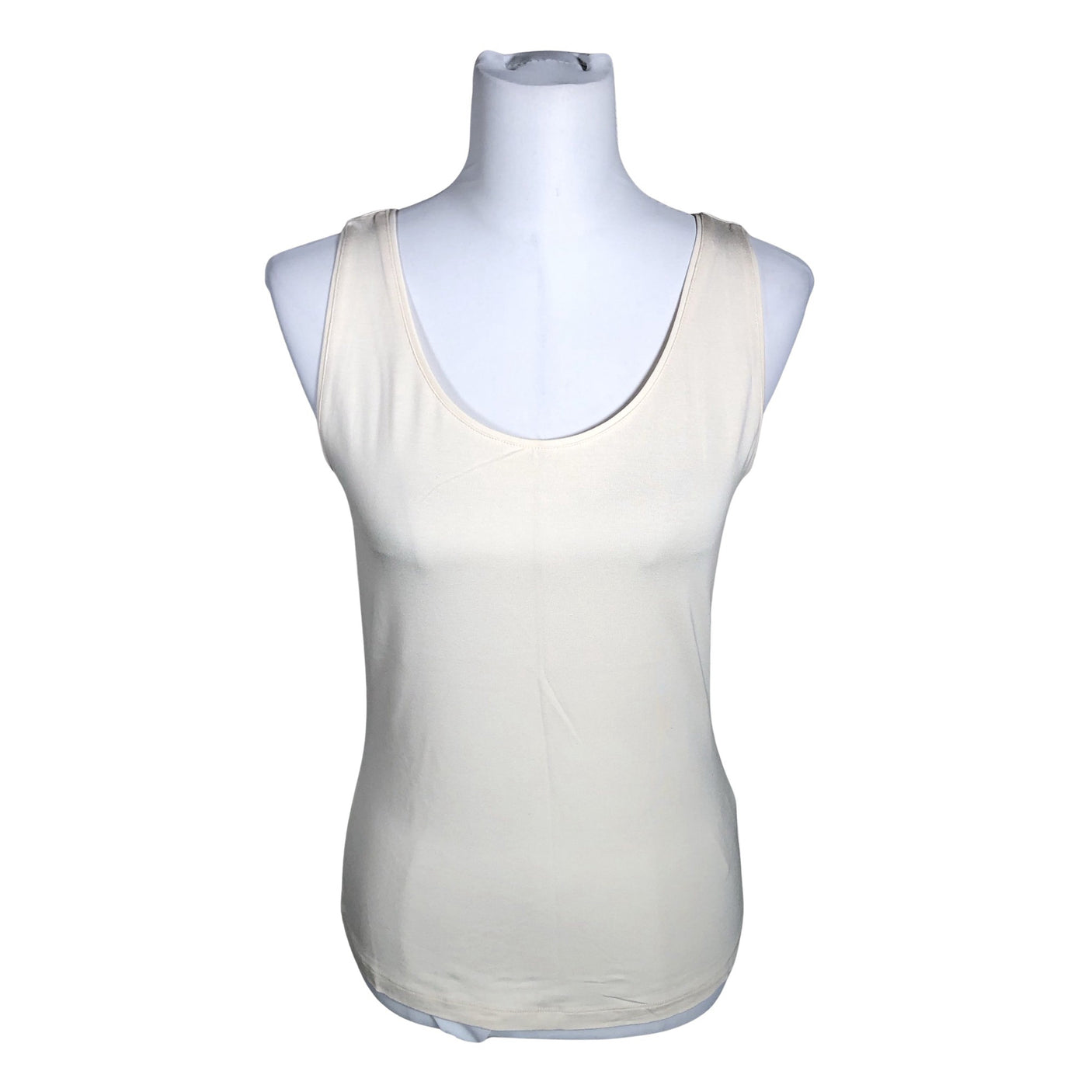 Unisex Ril's - Trikotaažist topp, suurus 38 - Beige (1)
