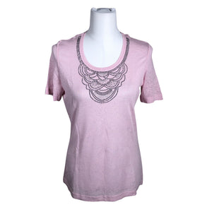 Unisex Gerry Weber - T-särk, suurus 36 - Heleroosa (1)