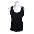 Unisex Global - Trikotaažist topp, suurus 38 - Must ()
