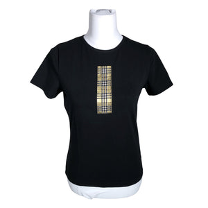 Unisex Burberry - T-särk, suurus 38 - Must (1)