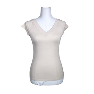 Unisex Stockh lm - Trikotaažist topp, suurus 34 - Beige (1)